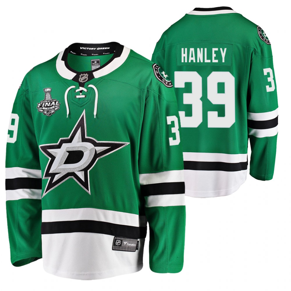 Stars Joel Hanley Green 2020 Stanley Cup Final Bound Home Player Jersey