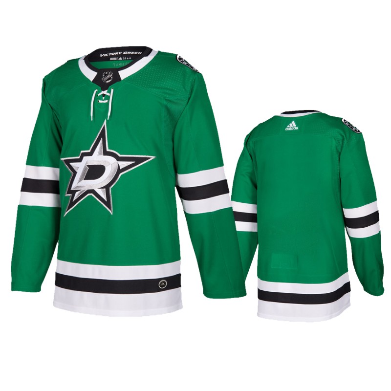 Stars Kelly Green Authentic Blank Home Jersey