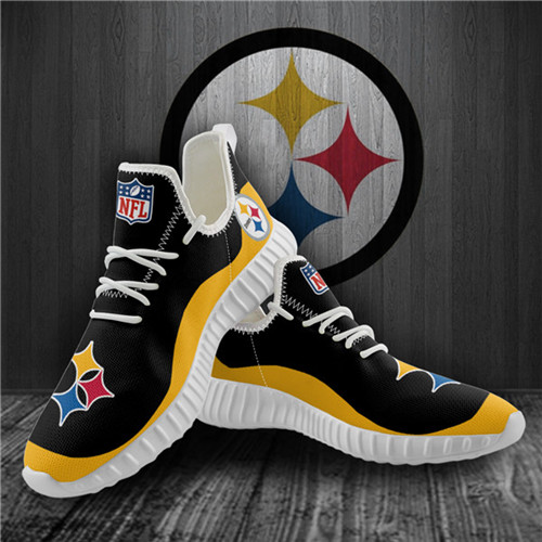 Steelers Mesh Knit Sneakers 3