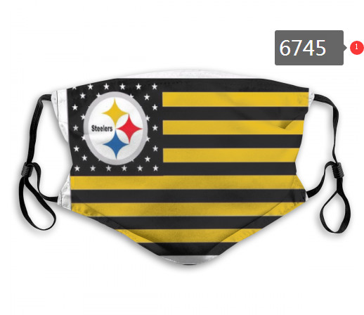 Steelers PM2.5 Mask with Filter Double Protection  (2)