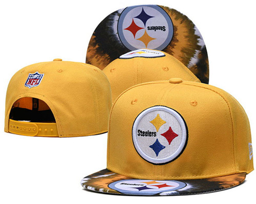 Steelers Snapback Hat--LH