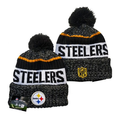 Steelers Team Logo Knit Hat YD