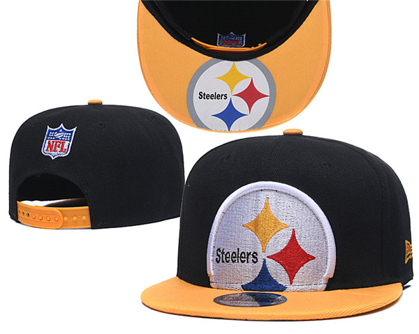 Steelers Team Logos Adjustable Hat GS 1