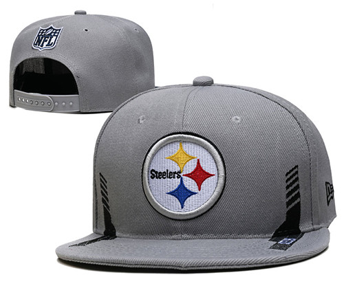 Steelers Team logo Snapback Hat- - YD