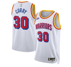 Stephen Curry Golden State Warriors Nike Unisex 2024-25 Swingman Jersey - White - Classic Edition