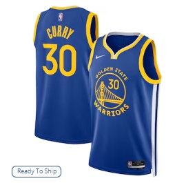 Stephen Curry Golden State Warriors Nike Unisex Swingman Jersey - Icon Edition - Royal