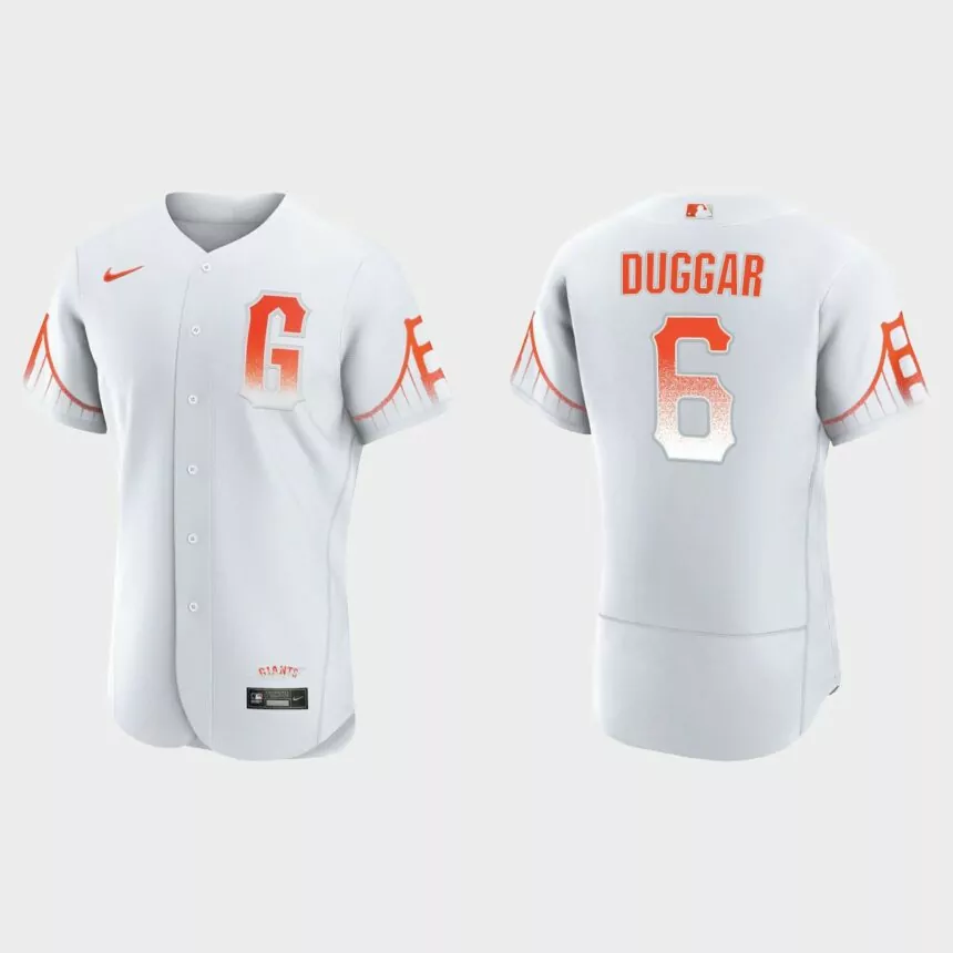 Steven Duggar San Francisco Giants 2021 City Connect Authentic Jersey – White