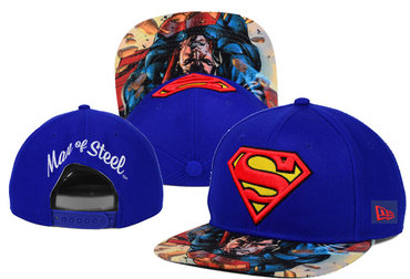 Superman Printed Visor Snapback