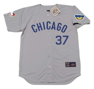 TED ABERNATHY Chicago Cubs 1969 Away Majestic Throwback Baseball Jersey