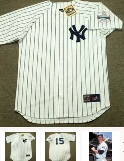 THURMAN MUNSON New York Yankees 1973 Home Majestic Throwback Baseball Jersey