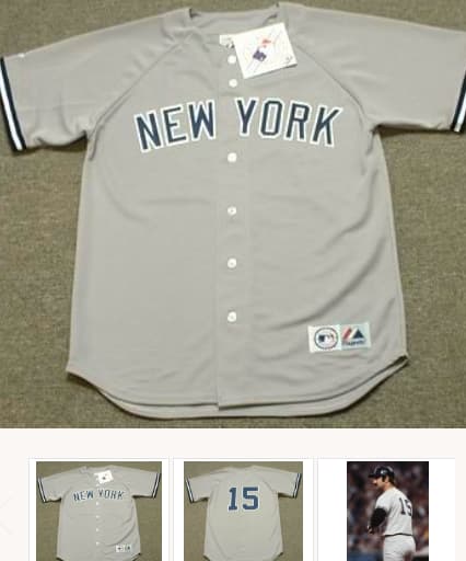 THURMAN MUNSON New York Yankees 1976 Majestic Throwback Away Baseball Jersey
