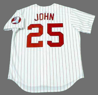 TOMMY JOHN Chicago White Sox 1970's Majestic Throwback Baseball Jersey