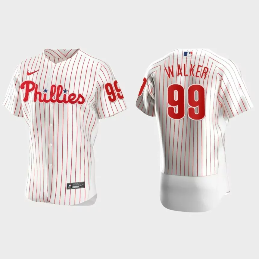 Taijuan Walker Philadelphia Phillies Authentic Home Jersey – White