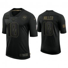 Tampa Bay Buccaneers #10 Scotty Miller Black 2020 Salute to Service Limited Jersey