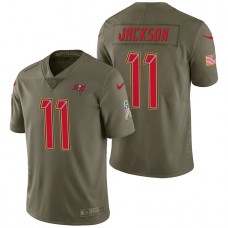 Tampa Bay Buccaneers #11 DeSean Jackson Olive 2017 Salute to Service Limited Jersey