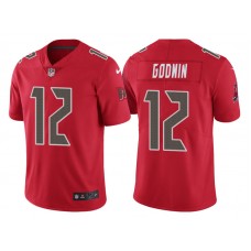 Tampa Bay Buccaneers #12 Chris Godwin Red Vapor Untouchable Color Rush Limited Jersey