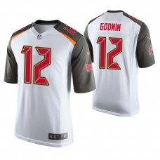Tampa Bay Buccaneers #12 Chris Godwin White Game Jersey