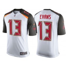 Tampa Bay Buccaneers #13 Mike Evans White Speed Machine Limited Player Jersey