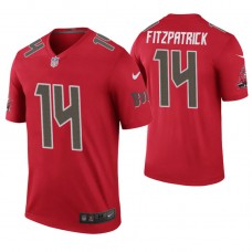 Tampa Bay Buccaneers #14 Ryan Fitzpatrick Red Color Rush Legend Jersey