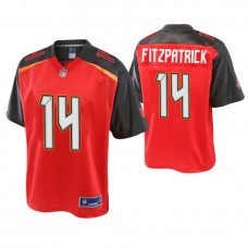 Tampa Bay Buccaneers #14 Ryan Fitzpatrick Red Pro Line Jersey