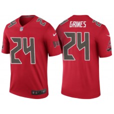 Tampa Bay Buccaneers #24 Brent Grimes Red Color Rush Legend Jersey
