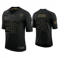 Tampa Bay Buccaneers #26 Andrew Adams Black 2020 Salute to Service Limited Jersey