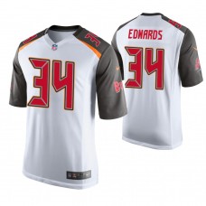 Tampa Bay Buccaneers #34 Mike Edwards 2019 NFL Draft White Game Jersey