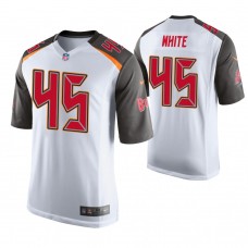 Tampa Bay Buccaneers #45 Devin White 2019 NFL Draft White Game Jersey