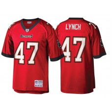 Tampa Bay Buccaneers #47 John Lynch Red Retired Player Replica Jersey