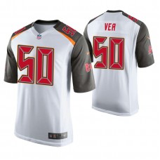 Tampa Bay Buccaneers #50 Vita Vea White Game Jersey