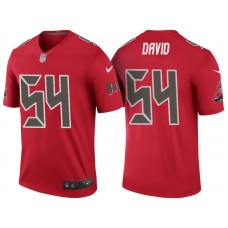 Tampa Bay Buccaneers #54 Lavonte David Red Color Rush Legend Jersey