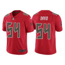 Tampa Bay Buccaneers #54 Lavonte David Red Color Rush Limited Jersey