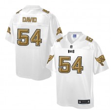 Tampa Bay Buccaneers #54 Lavonte David White Pro Line Fashion Jersey