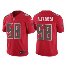 Tampa Bay Buccaneers #58 Kwon Alexander Red Vapor Untouchable Color Rush Limited Jersey