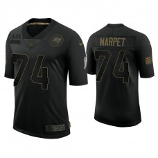 Tampa Bay Buccaneers #74 Ali Marpet Black 2020 Salute to Service Limited Jersey