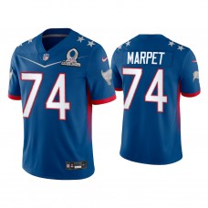 Tampa Bay Buccaneers #74 Ali Marpet Royal Game 2022 NFC Pro Bowl Jersey