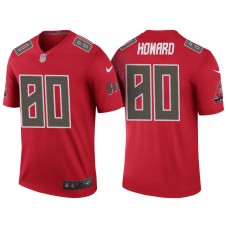 Tampa Bay Buccaneers #80 O.J. Howard Red Color Rush Legend Jersey