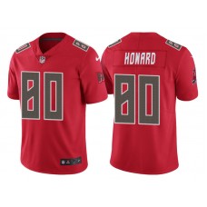 Tampa Bay Buccaneers #80 O.J. Howard Red Vapor Untouchable Color Rush Limited Jersey