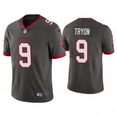 Tampa Bay Buccaneers #9 Joe Tryon Pewter 2021 NFL Draft Vapor Limited Jersey