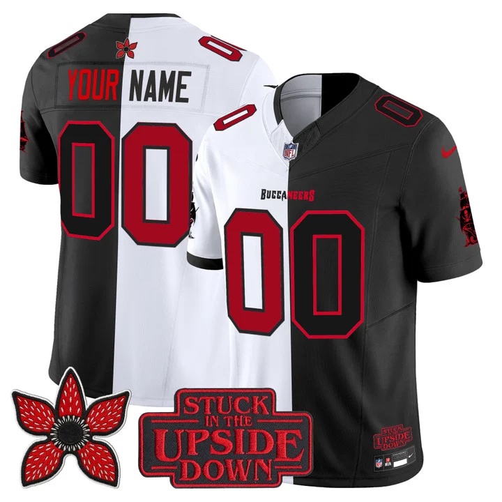 Tampa Bay Buccaneers 'Upside Down Edition' Vapor Limited Custom Jersey -  All   Stitched