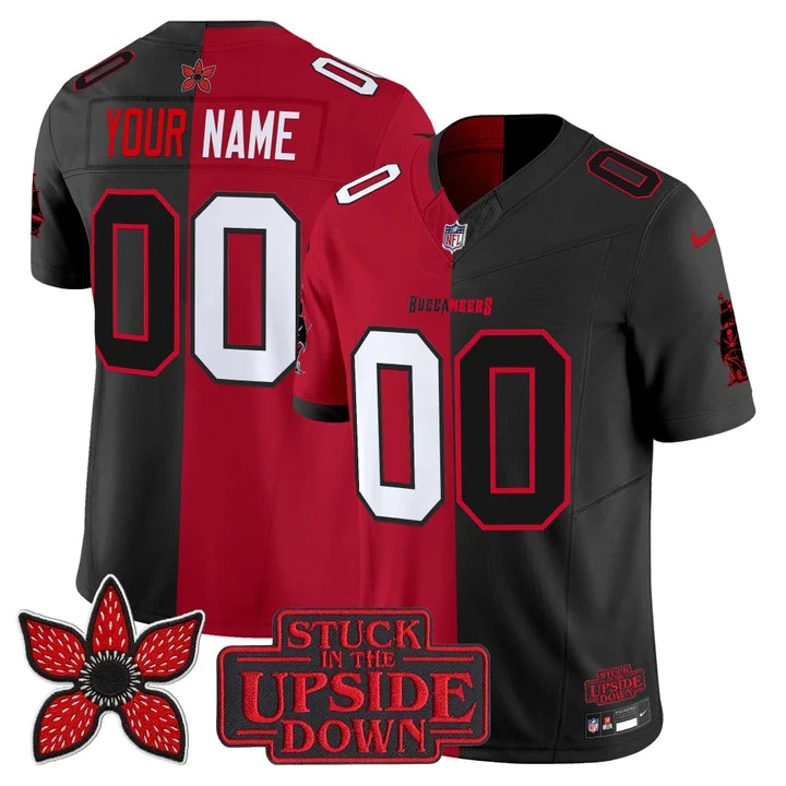 Tampa Bay Buccaneers 'Upside Down Edition' Vapor Limited Custom Jersey - All  Stitched