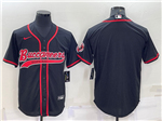 Tampa Bay Buccaneers Black Baseball Cool Base Team Jersey