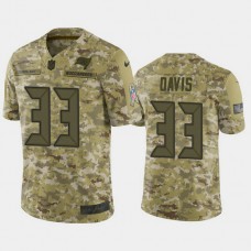 Tampa Bay Buccaneers Carlton Davis #33 Camo Jersey 2018 Salute to Service
