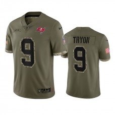 Tampa Bay Buccaneers Joe Tryon Nike Olive 2022 Salute To Service Limited Jersey