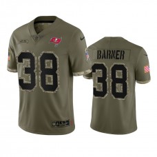 Tampa Bay Buccaneers Kenjon Barner Nike Olive 2022 Salute To Service Limited Jersey