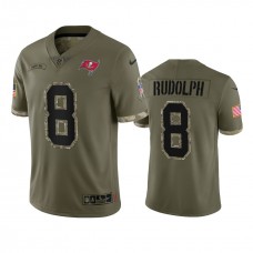 Tampa Bay Buccaneers Kyle Rudolph Nike Olive 2022 Salute To Service Limited Jersey
