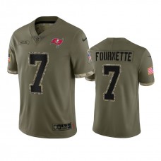 Tampa Bay Buccaneers Leonard Fournette Nike Olive 2022 Salute To Service Limited Jersey