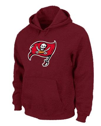 Tampa Bay Buccaneers Logo Pullover Hoodie RED