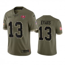 Tampa Bay Buccaneers Mike Evans Nike Olive 2022 Salute To Service Limited Jersey