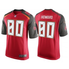 Tampa Bay Buccaneers O.J. Howard Red 2017 Draft Pick Game Jersey